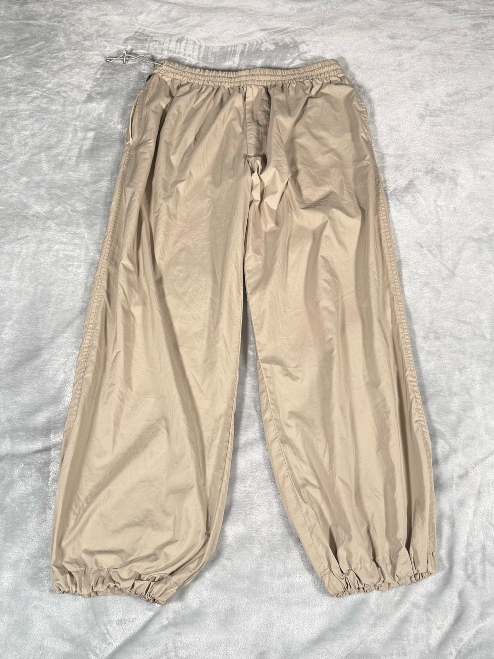 Zegna Sport Featherweight Jogger Pants Mens XL 28” Softshell Khaki READ!